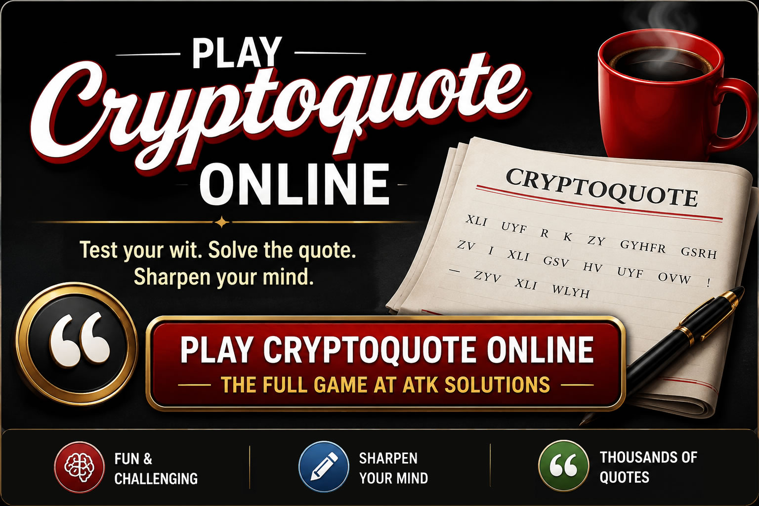 Play Cryptoquote Challenge